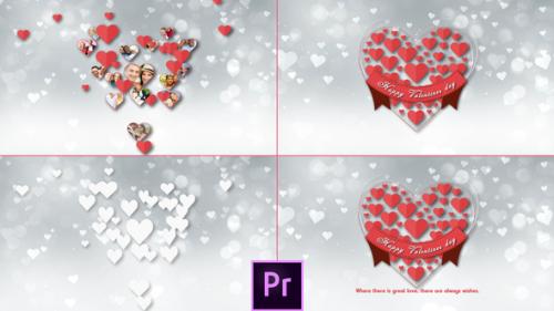 Videohive - Valentine Romantic Hearts Opener - Premiere Pro - 37424548 - 37424548