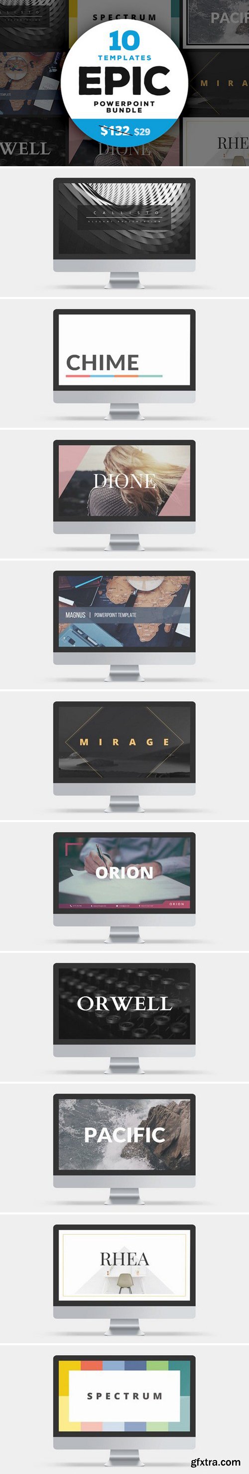 Epic PowerPoint Template Bundle