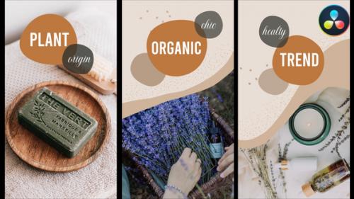 Videohive - Organic Stories for DaVinci Resolve - 37326602 - 37326602