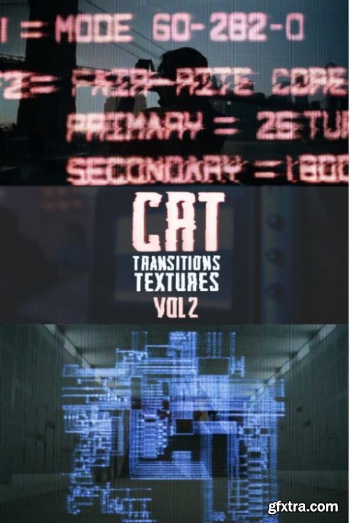 Master filmmaker - CRT Transitions + Texture Vol. 2