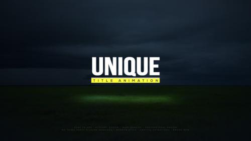 Videohive - Unique Title Animations for FCPX - 37333093 - 37333093