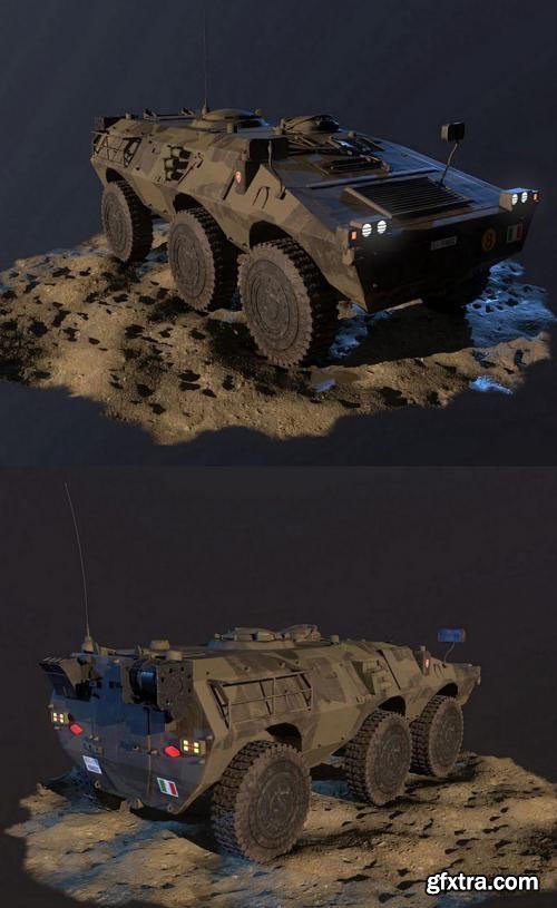 PUMA AFV 3D model