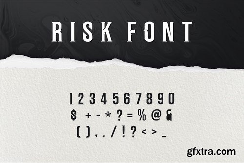 RISK FONT