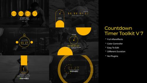 Videohive - Countdown Timer Toolkit V7 - 37442313 - 37442313