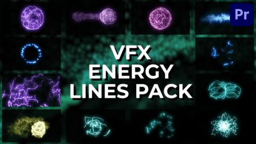 Videohive - VFX Energy Lines Pack for Premiere Pro - 37439832 - 37439832