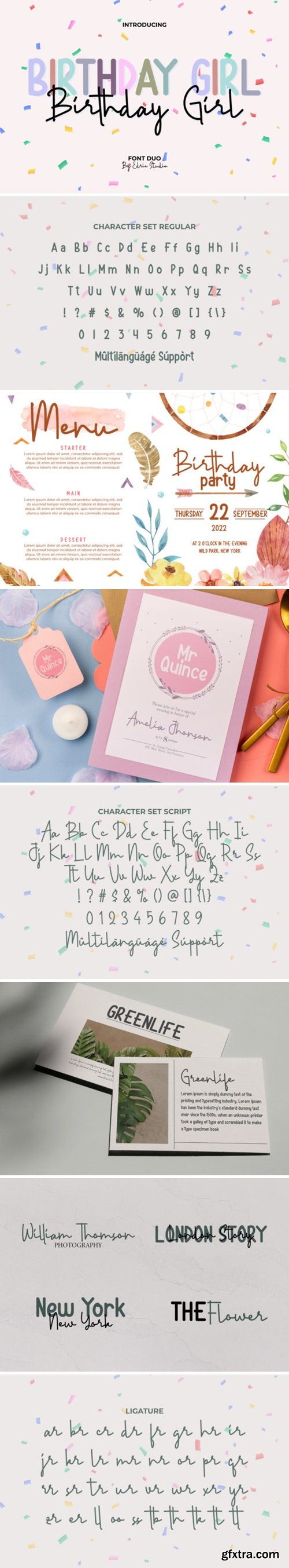 Birthday Girl Font