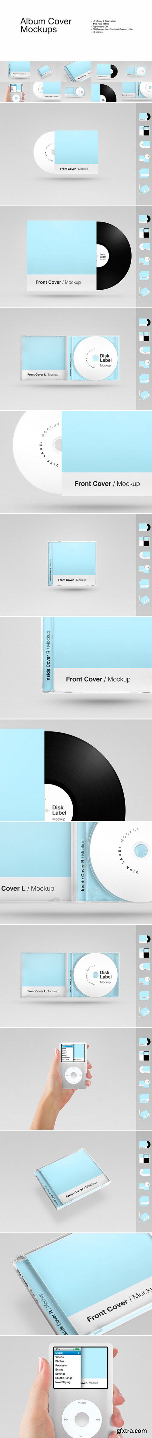 Album Cover Mockups