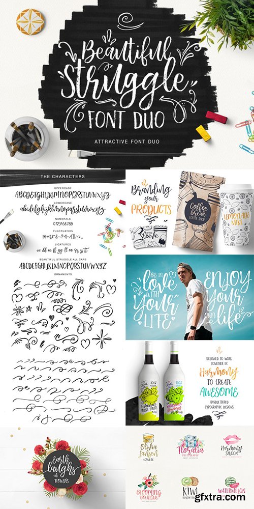 Beautiful Struggle Script Font