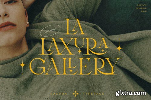 Laxura - Majestic Typeface