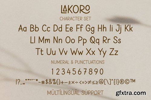 Lakoro Font