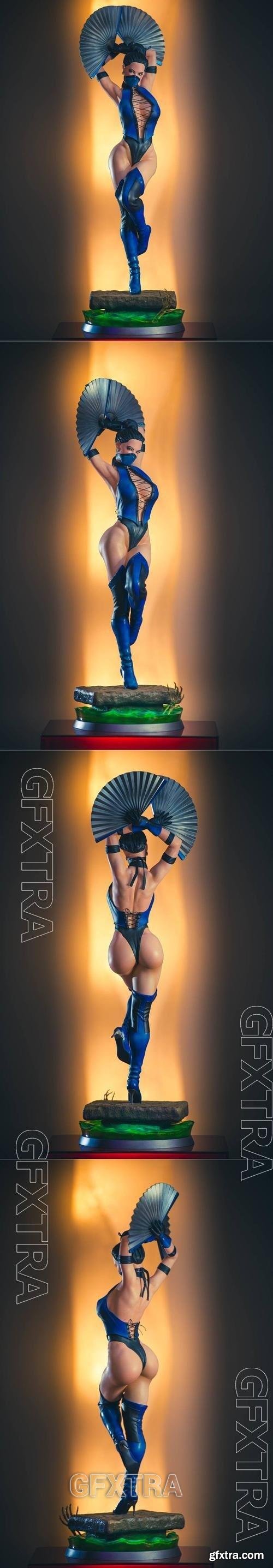 Kitana Statue - Mortal Kombat 3D Printable