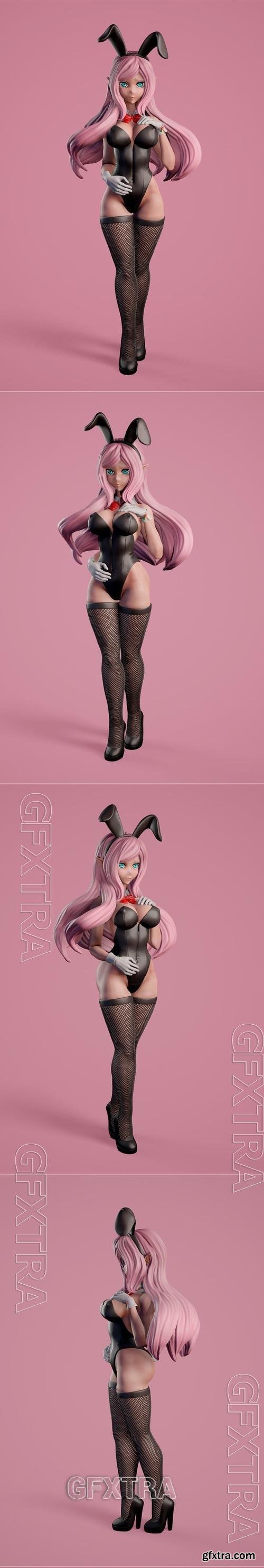 Dungeon pin-ups Bunny 2022 3D Printable