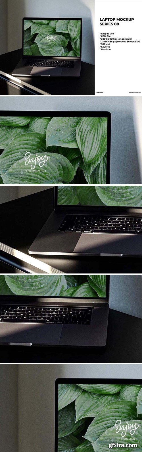 Laptop Mockup Series 08