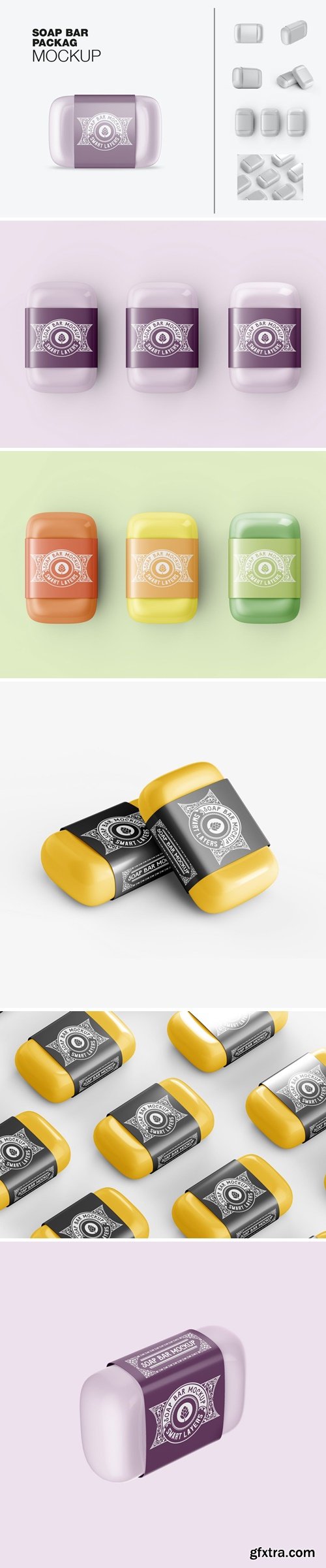 Soap Bar Package Mockup