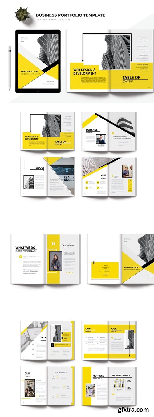 Business Portfolio Template