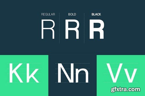 Quick - Simple Sans Serif Family Font