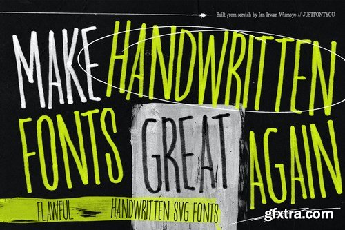 Flawful - Handwriting SVG Fonts