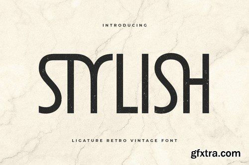 Stylish - Unique Ligature Font