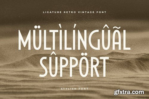 Stylish - Unique Ligature Font