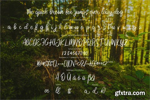 Huntten Cute Script Font