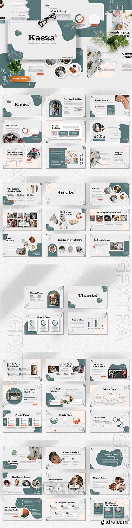 Kaeza - Creative Marketing Powerpoint, Keynote and Google Slides Template 