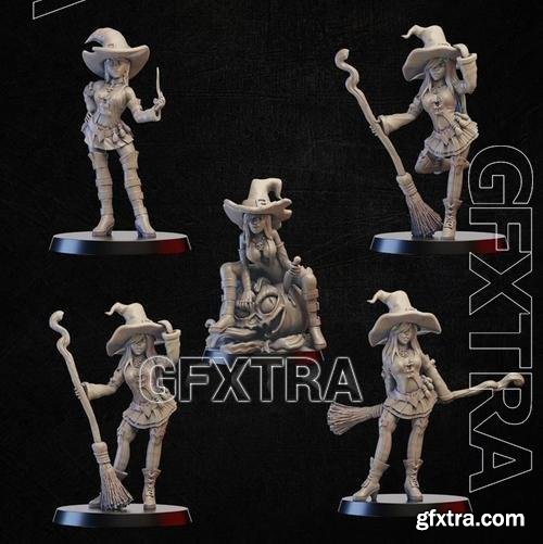 Witches 3D Printable