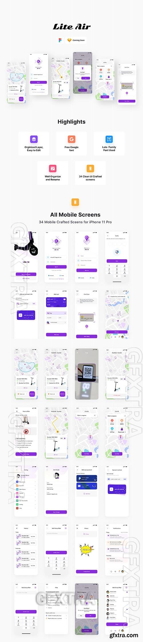 Scooter booking app