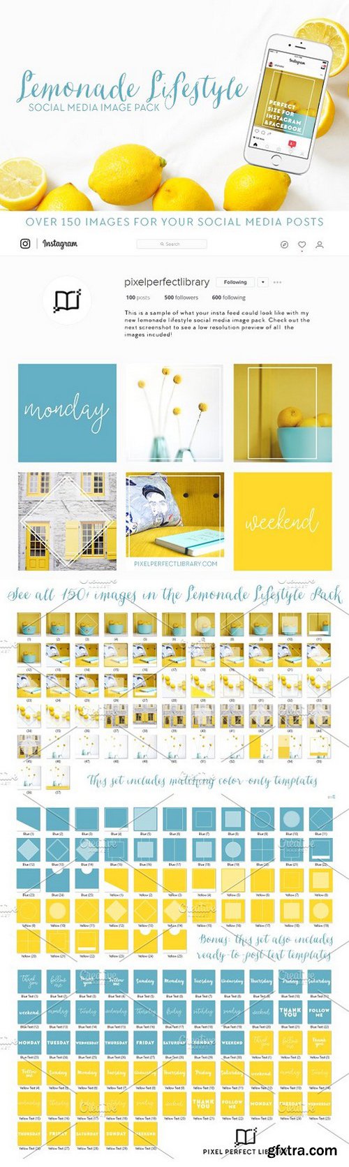 Lemonade Lifestyle Social Media Pack