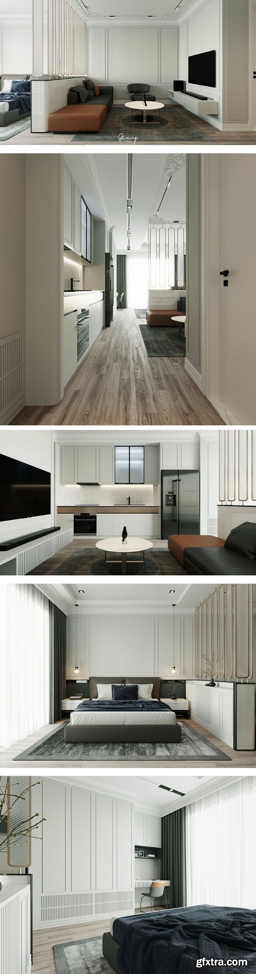 3D Interior Apartment Scene By DoanGiang