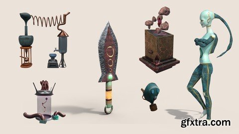 3D Modeling, Texturing, Game Asset : débutant à avancé !