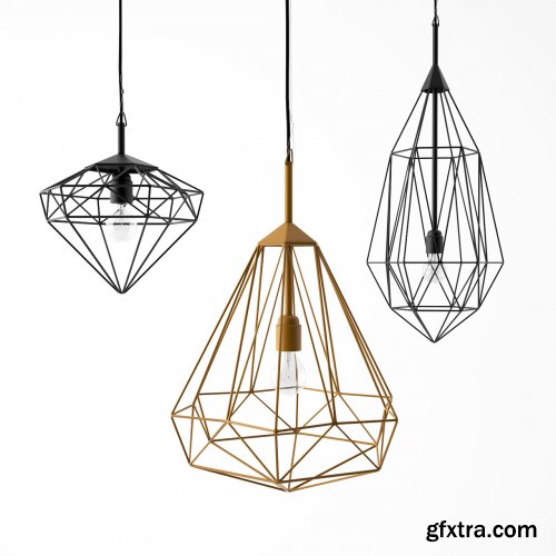 Diamonds ceiling lamp by JSPR