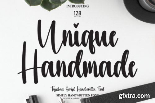  Unique Handmade Font