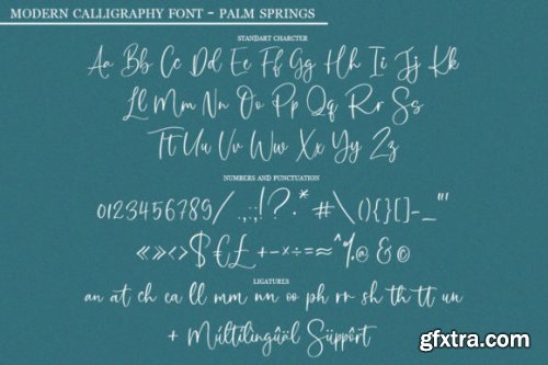  Palm Springs Font