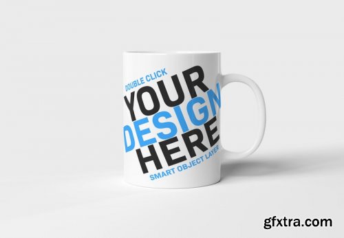 Blank mug mockup