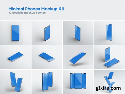 Minimal Phones Mockup Kit