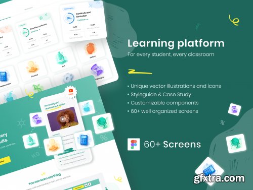 Online Education Platform UI kit