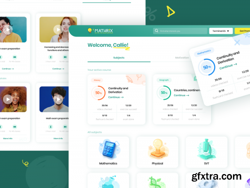 Online Education Platform UI kit