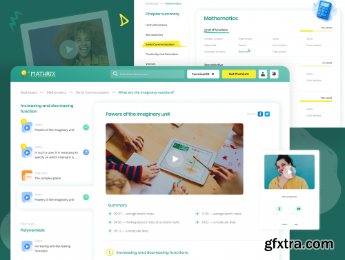 Online Education Platform UI kit