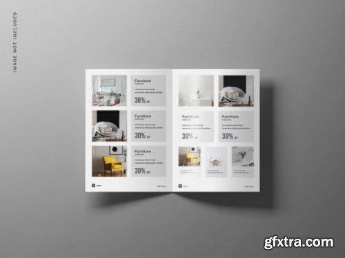  A4 Bi-fold Brochure Mockups