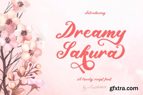  Dreamy Sakura Font