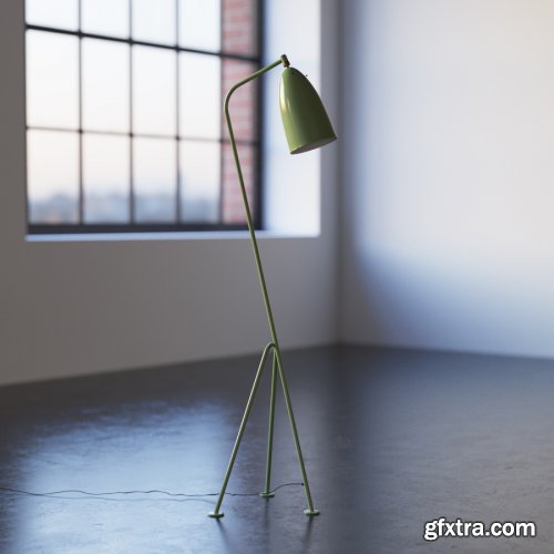 FK 87 Grasshopper floor lamp 04