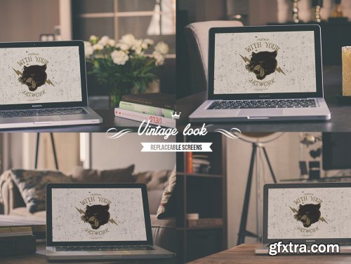 In-house MacBook mock-ups