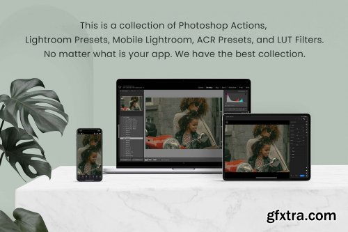 CreativeMarket - Dark Polaroid Preset Photoshop 7113073