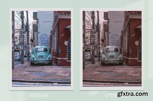 CreativeMarket - Dark Polaroid Preset Photoshop 7113073