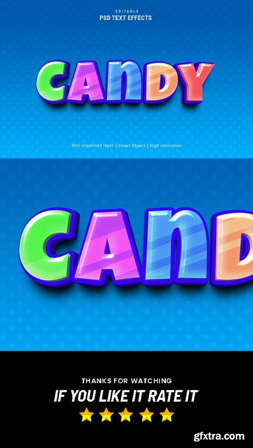 GraphicRiver - Candy Editable Text Effect 36936194