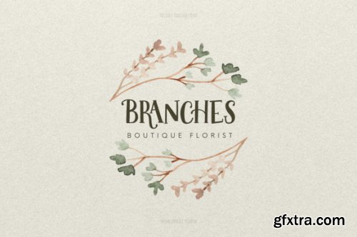  Foliage Exotica Font