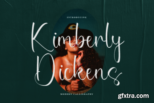  Kimberly Dickens Font