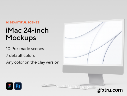 iMac 24-inch Mockups