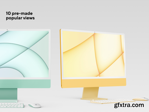 iMac 24-inch Mockups