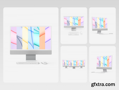 iMac 24-inch Mockups